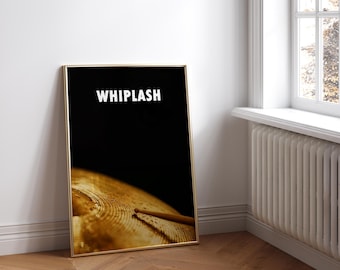 Whiplash Movie Poster: Minimalist Wall Art (Digital Download)