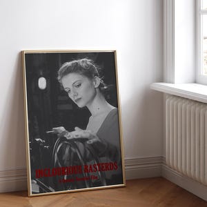 Plakat filmu Inglourious Basterds, Plakat filmu Inglourious Basterds, Plakat filmu Vintage, Plakat filmu Quentin Tarantino, Drukowalna sztuka ścienna