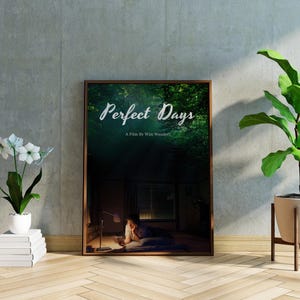 Perfect Days Movie Poster, Perfect Days Print Poster, Art Poster for Gift, Wall Decor, Gift Ideas