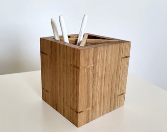 Houten kastopslag | bureau-organizer | cadeaus voor papa | handgemaakt cadeau | leraar geschenken