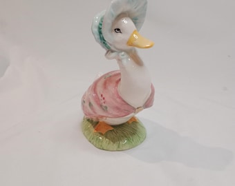 Limited Edition large Jemima Puddle Duck Figurine - Beswick Ware 1997, 5 3/4"