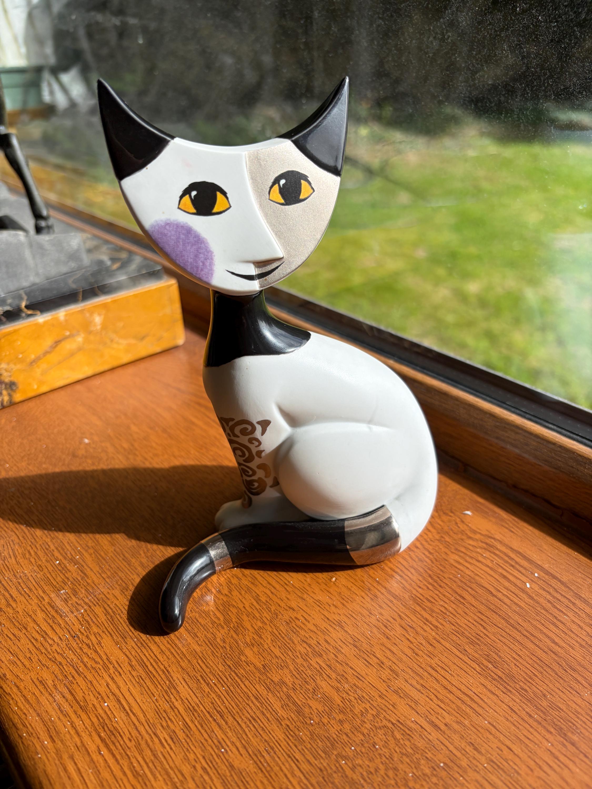 Rosina Wachtmeister Cat Figurine - Etsy