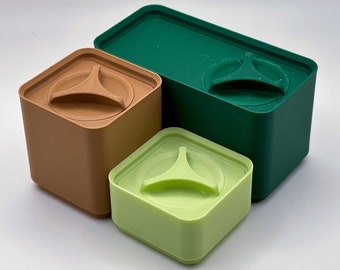 Small item box with lids