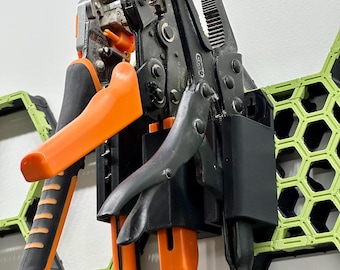 Pliers and wire cutter mount