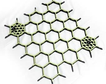 Starter Kit - Hexahive - Hexagon wall storage system