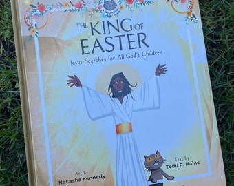 Signed FatCat King of Easter Jesus searches for all God's children signed with personalization