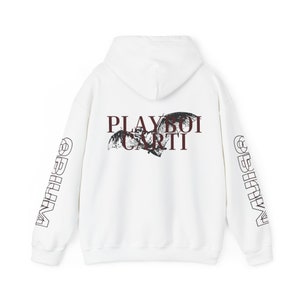 Sudadera con capucha de Playboi Carti (edición limitada), merchandising de Opium Die Lit, sudadera con gráfico personalizado único, rapero de hip hop Carti, regalo para él, regalo de graduación