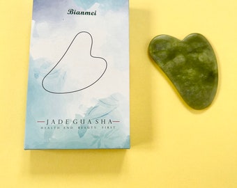 Brandneues Gua Sha Jade-Werkzeug für Gesichts-Jade-Stein-Gesichtsmassagegerät
