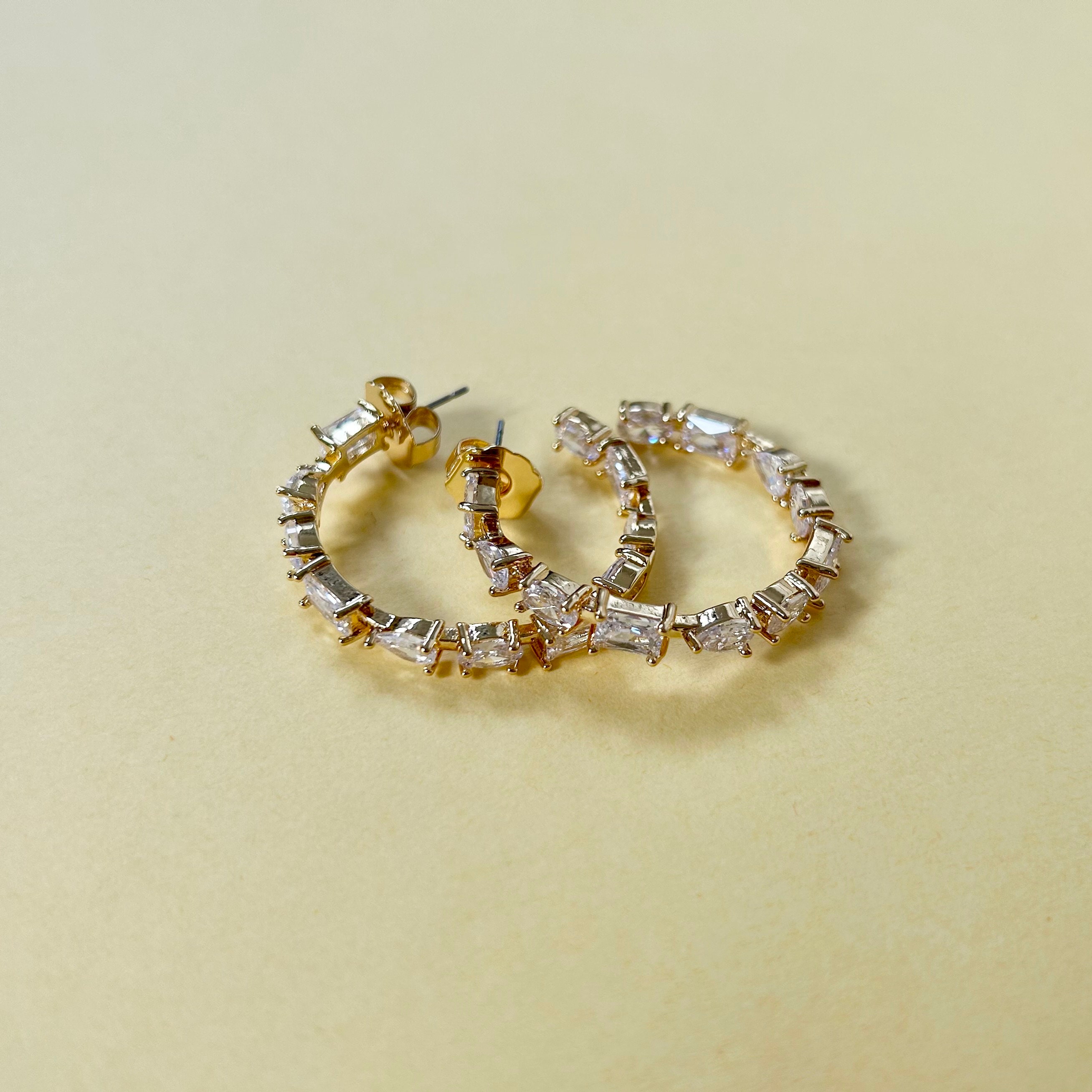 Meme london 18k gold plated earrings deals
