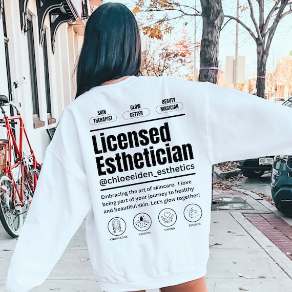 Esthetician Tshirt Skin Care Specialist Gift Glowing Skin Esthetician Tshirt Skin Care Specialist Gift Glowing Skin