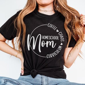 Homeschool mom shirt, comfort colors® home school tee, homeschool mama gift, homeschool tshirt, gift for homeschool mom, Home School Teacher