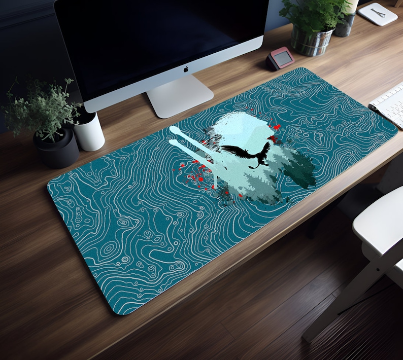 Path of the White Wolf: Unfurl Your Destiny With This Witcher Mousepad ...