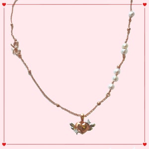 Aesthetic cupid necklace