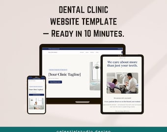 Dental Clinic Website Template | Next.js + Tailwind CSS | No-Code, Ready in 10 Minutes