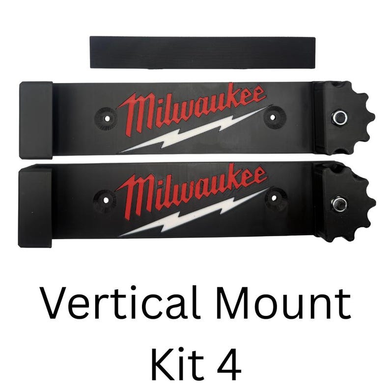 Track Saw Guide Rail Wall Mount Manufactured by and Compatible with Milwaukee Festool Kreg Dewalt Rail Storage Organizer image 14
