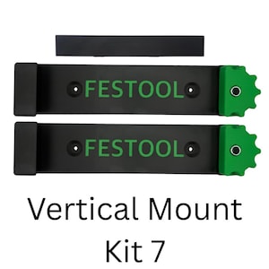 Track Saw Guide Rail Wall Mount Manufactured by and Compatible with Milwaukee Festool Kreg Dewalt Rail Storage Organizer image 17