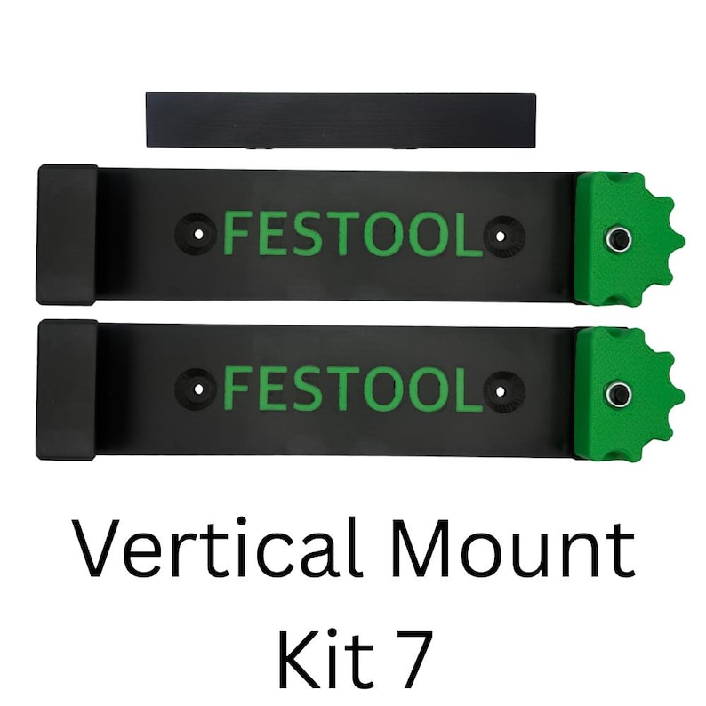 Track Saw Guide Rail Wall Mount Manufactured by and Compatible with Milwaukee Festool Kreg Dewalt Rail Storage Organizer image 17