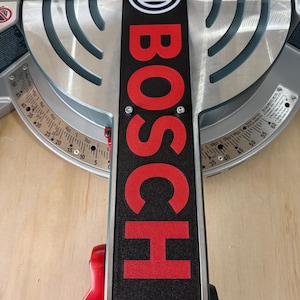 Piła ukosowa Bosch z wtyczką zerowego luzu Bosch GCM12SD GCM12GDL Płyta gardzielowa do odsysania pyłu