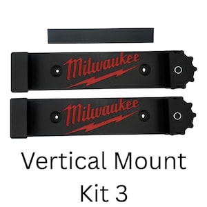 Track Saw Guide Rail Wall Mount Manufactured by and Compatible with Milwaukee Festool Kreg Dewalt Rail Storage Organizer image 13
