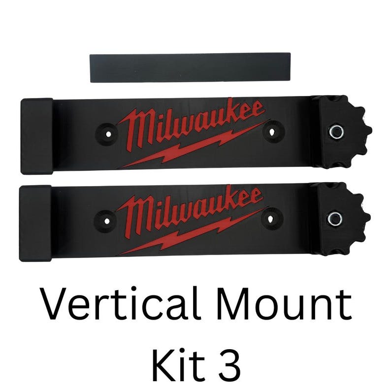 Track Saw Guide Rail Wall Mount Manufactured by and Compatible with Milwaukee Festool Kreg Dewalt Rail Storage Organizer image 13