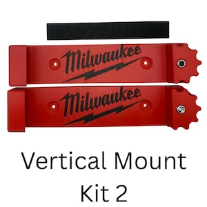 Track Saw Guide Rail Wall Mount Manufactured by and Compatible with Milwaukee Festool Kreg Dewalt Rail Storage Organizer image 12