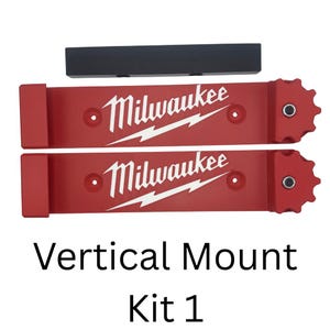 Track Saw Guide Rail Wall Mount Manufactured by and Compatible with Milwaukee Festool Kreg Dewalt Rail Storage Organizer image 11
