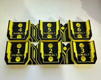 Dewalt 20V Battery Holder Wall Mount Organizer