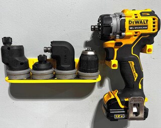 10 Supporti A Muro Per Utensili Milwaukee M12 – Staffa In ABS Resistente Per Trapani Elettrici E Batterie