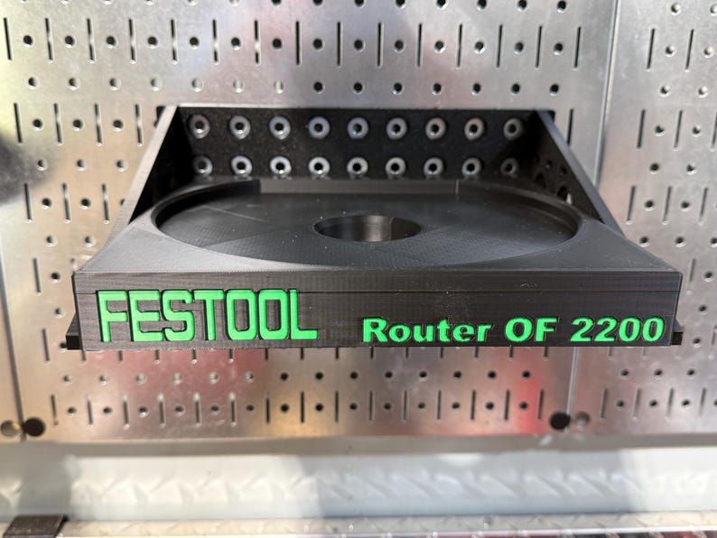 Pegboard Router Wall Control and Omniwall Pegboard Accessories Tool Storage for Festool ...