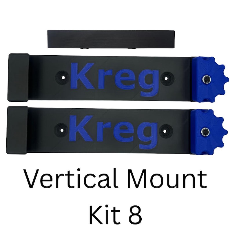 Track Saw Guide Rail Wall Mount Manufactured by and Compatible with Milwaukee Festool Kreg Dewalt Rail Storage Organizer image 18
