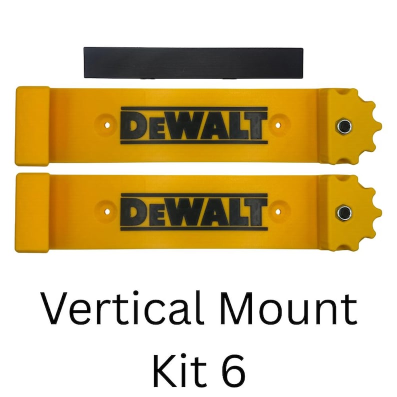 Track Saw Guide Rail Wall Mount Manufactured by and Compatible with Milwaukee Festool Kreg Dewalt Rail Storage Organizer image 16