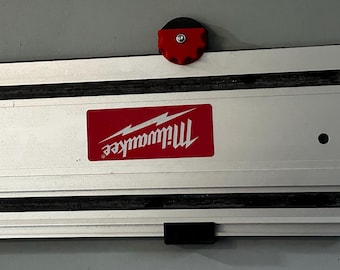 Milwaukee/Festool/Makita/Dewalt Guide Rail Holder- Track Saw Wall Mount or Vertical mount