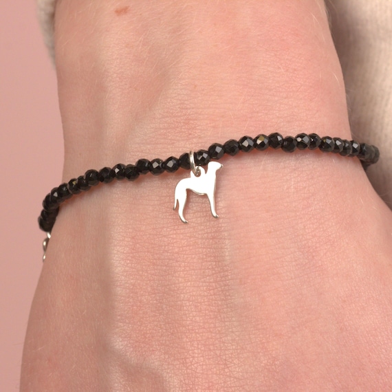 EYQV Braccialetto con stampa di zampe, regalo per gli amanti dei cani, regalo per Natale, compleanno, festa del papà