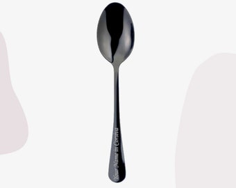Personalised Black Tea Spoon