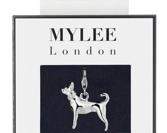 シルバー925チワワチャーム チワワチャーム - 犬好きのためのシルバーメッキジュエリー - Etsy 日本
