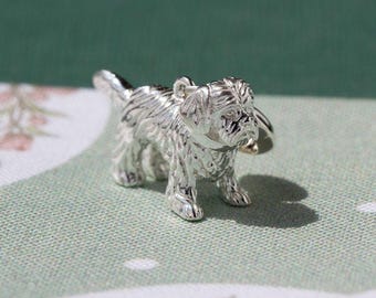 Orecchini A Forma Di Cane Shih Tzu In Argento Sterling 925 – Gioielli Ipoallergenici Per Donne – Regalo In Scatola