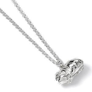 Gepersonaliseerde zilveren ketting langharige cavia - op maat gegraveerde sterlingzilveren sieraden voor dierenliefhebbers