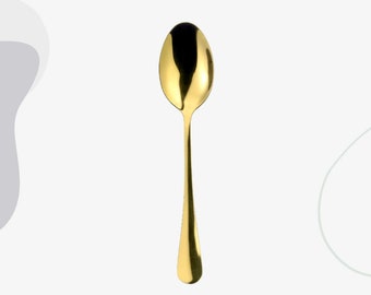 Personalised Gold Table Spoon