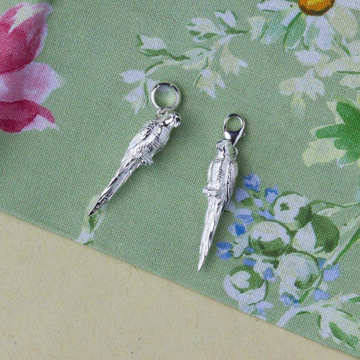 BONSNY Acrilico Goccia Pendenti Carino animale Pappagallo Orecchini Gioielli per le donne Uccello Amanti Regali Charms Accessori