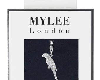 Parrot Charm - Silver Plated Jewellery for Bird Lovers