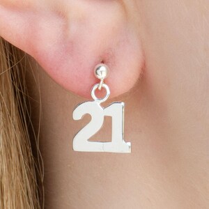 Sterling Silver 21 Earrings - Unique Jewellery
