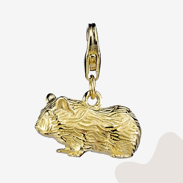 Guinea Pig Gold Charm