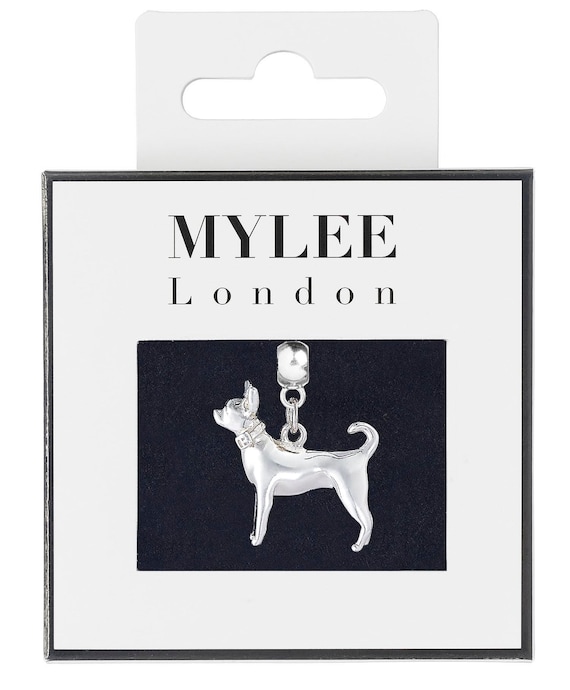 シルバー925チワワチャーム チワワチャーム - 犬好きのためのシルバーメッキジュエリー - Etsy 日本