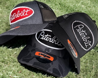 Peterbilt 3D Embroidered Trucker Cap