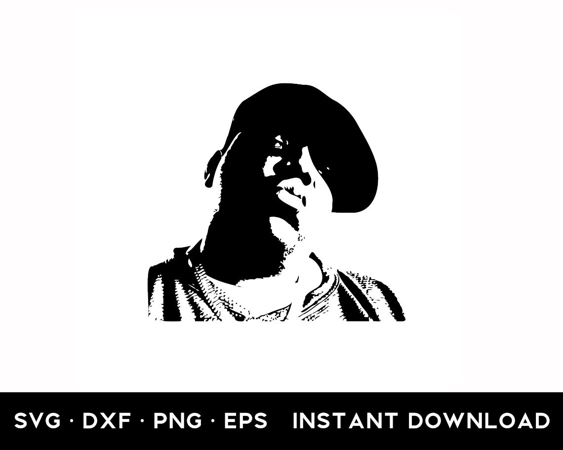 Biggie Smalls Notorious Big Hip Hop Svg Png Eps Dxf Rapper Rap Artist