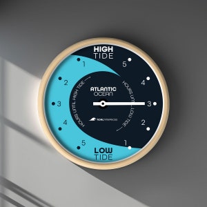 Blue Room Tide Clock
