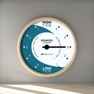 Coastal Daybreak Tide Clock