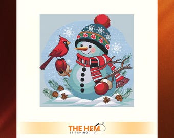 Snowflakes Cross Stitch