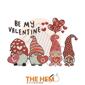 Be My Valentine Digital Embroidery Design