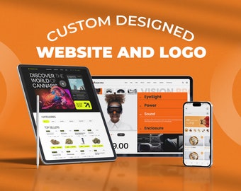 Custom WordPress Website Design: E-Commerce Business Site